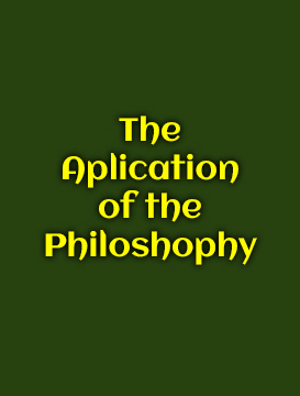 The aplication of the philoshophy